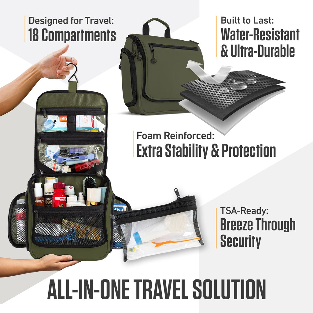Hanging Travel Toiletry Bag