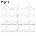 12pcs Foldable Coat Hangers - Portable Travel Hangers, Space-Saving Design,Ideal for Clothes & Coats