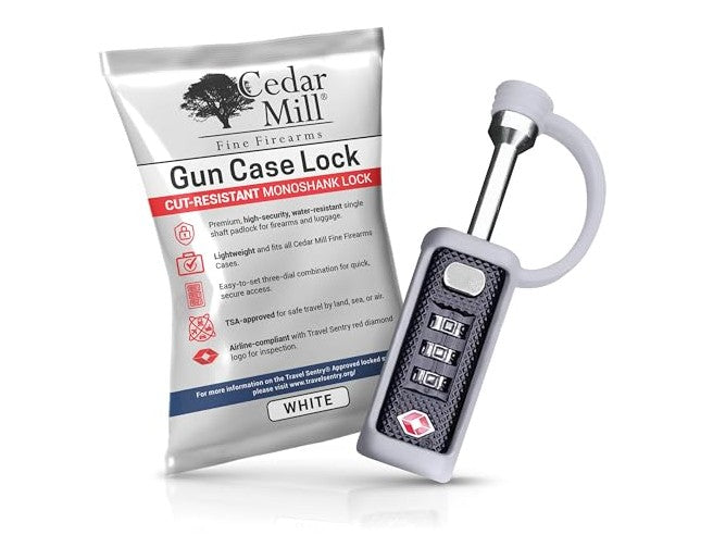 TSA Approved MonoShaft™ Gun Case Lock